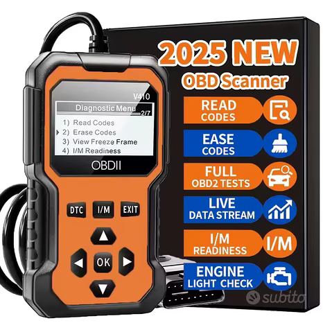 Scanner Obd2 universale 2025
